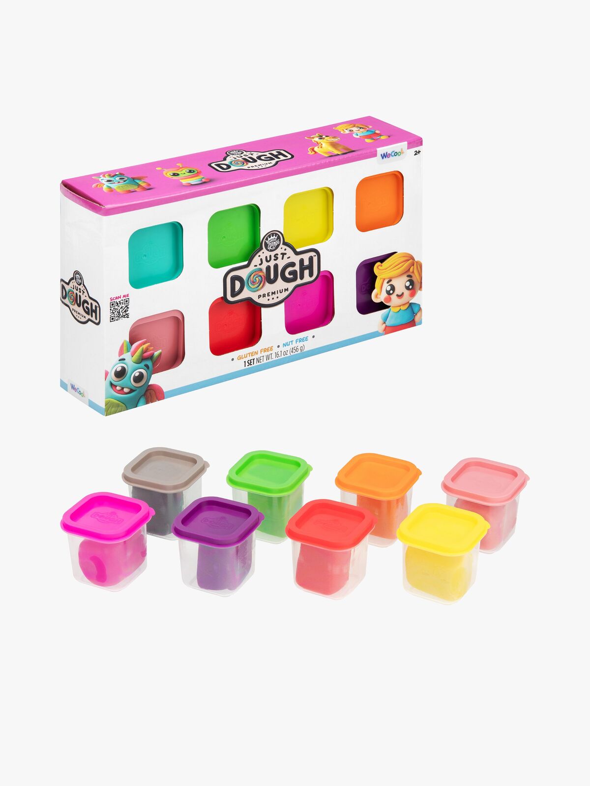 Just Dough Muovailuvaha 71 g, 8-pack