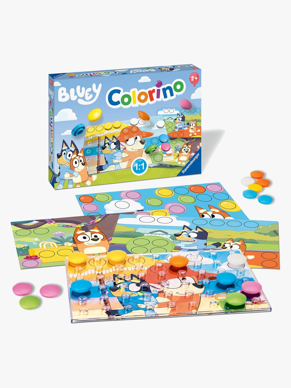 Ravensburger Bluey Lastenpeli Colorino