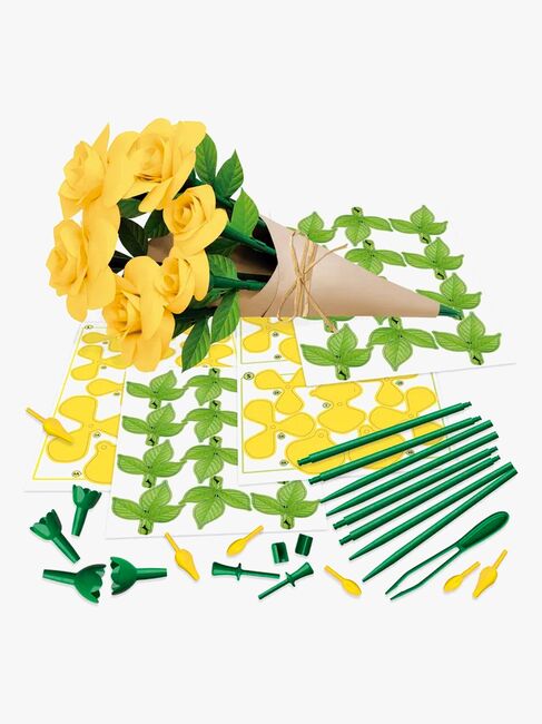 Educa Askartelusetti Ruusut, Keltainen