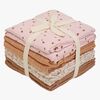 Peppi Musliiniviltti 8-pack, Sepia Rose