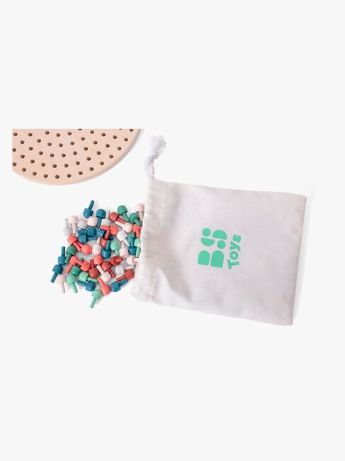 BS Toys Mosaiikkialusta + Nuppihelmet