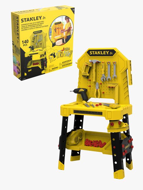 Stanley Jr. Työpenkki + Porakone & Työkalusetti