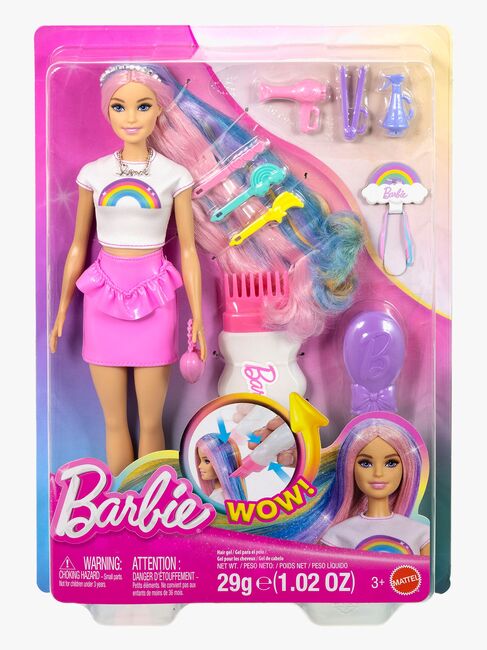 Barbie Leikkisetti Kampaamo Rainbow Sparkle