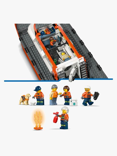 LEGO City 60504 Rannikkovartioston pelastusalus ja helikopteri