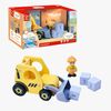 Hape Satukirja + Leikkisetti The Buzzing Bulldozer
