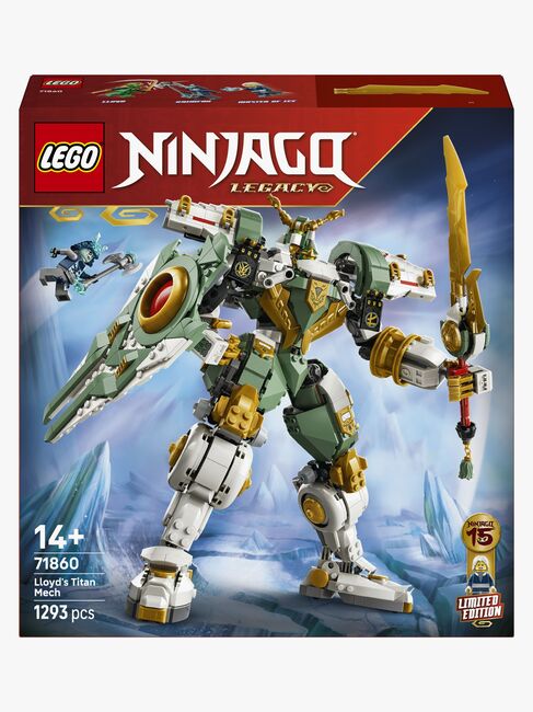 LEGO Ninjago 71860 Lloydin titaanirobotti – 15-vuotisjuhlamalli