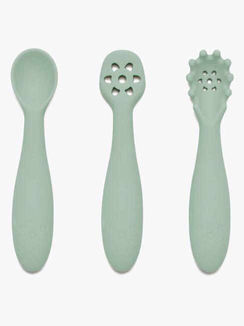 Summerville Harjoittelulusikat Silikoniset, Cameo Green