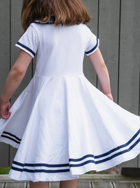 Geggamoja Purjehdusmekko, Valkoinen