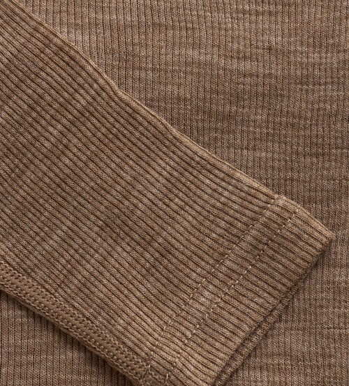 CeLaVi Pitkähihainen Paita Merinovilla, Cocoa Creme