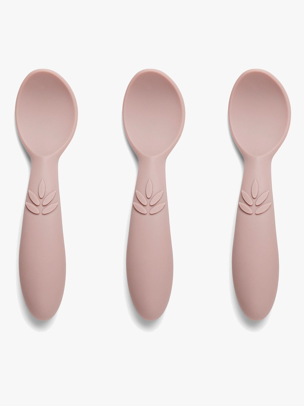 nuuroo Ella Lusikat Silikoni 3-pack, Woodrose