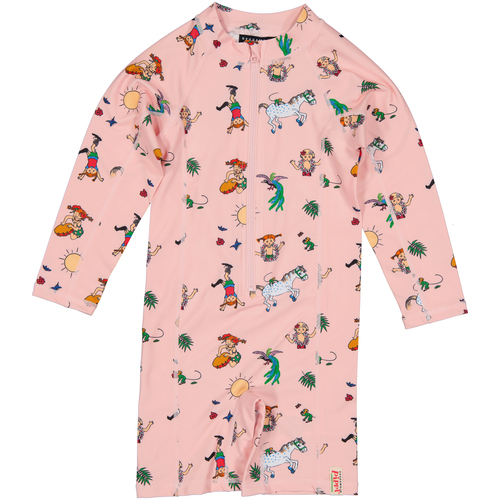 Geggamoja UV-Puku Peppi Pitkätossu, Vaaleanpunainen