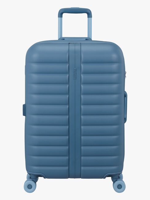 American Tourister Neovibe Spinner Matkalaukku 66-74L, Steel Blue