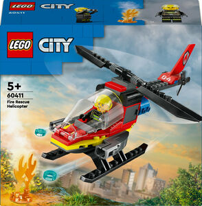 LEGO City 60411 Palokunnan pelastushelikopteri
