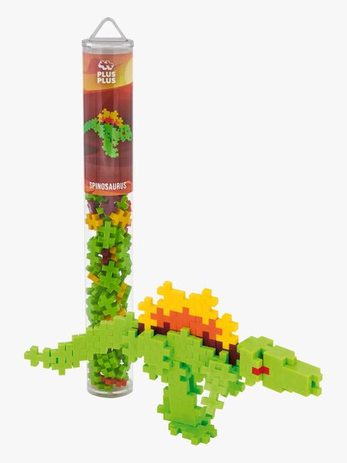 Plus-Plus Rakennussarja + Pohjalevy & Tuubi Dino, 4x100 Osaa
