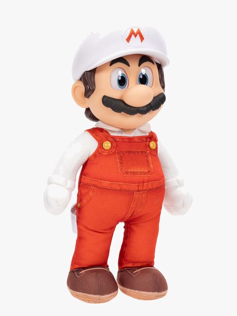 Super Mario Galaxy Movie Pehmolelu Fire Mario 35 cm