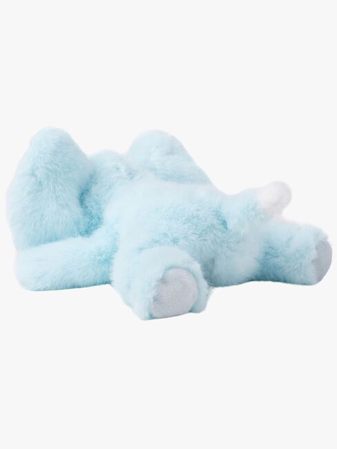 Teddykompaniet Pehmolelu Makaava Norsu 34 cm, Vaaleansininen