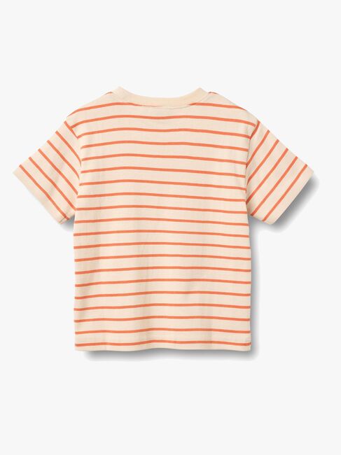 Wheat Jay T-paita, Orange Stripe