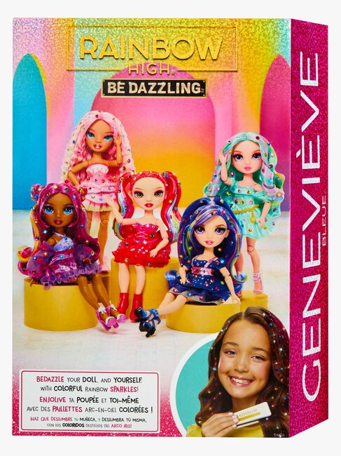 Rainbow High Be Dazzling Muotinukke Genevieve Bleue, Blå