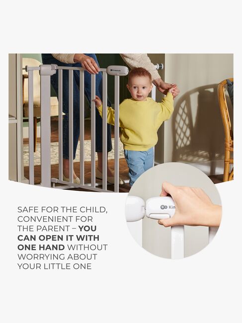 Kinderkraft LOCK&GO Turvaportti, Wood