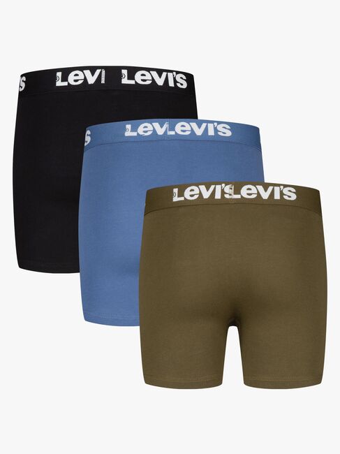 Levi's LHB Boxer Brief Alushousut 3-pack, Black