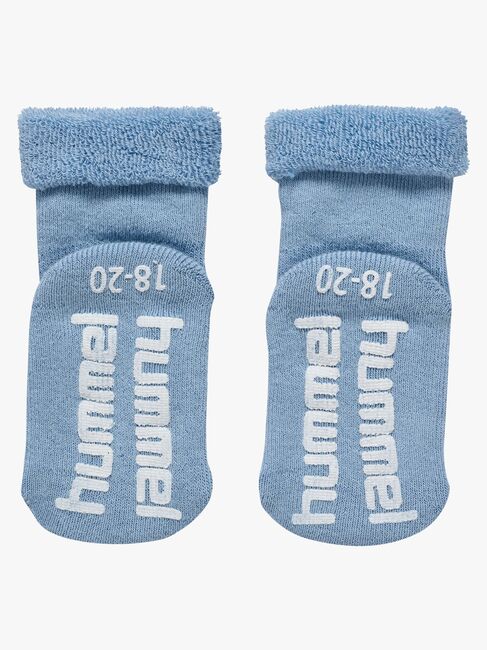 Hummel Mini Anti-Slip Sukat 3-pack, Faded Denim