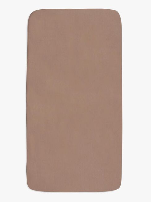 Jollein Muotoonommeltu Aluslakana 60x120 2-pack, Milky Coffee/Ivory