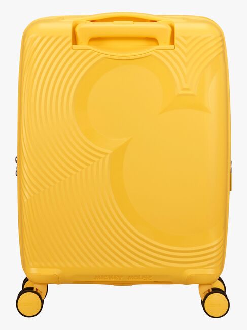 American Tourister Mickey Magic Spinner Matkalaukku 37-44L, Flower Yellow