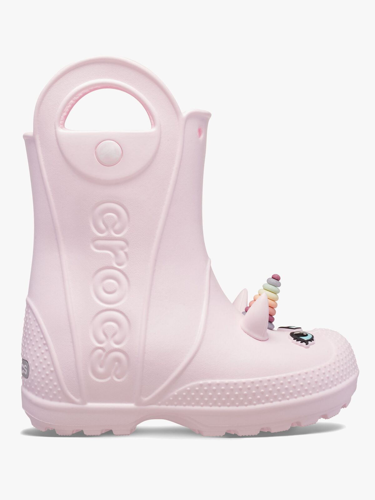 Crocs Handle It Unicorn Kumisaappaat, Pink Milk