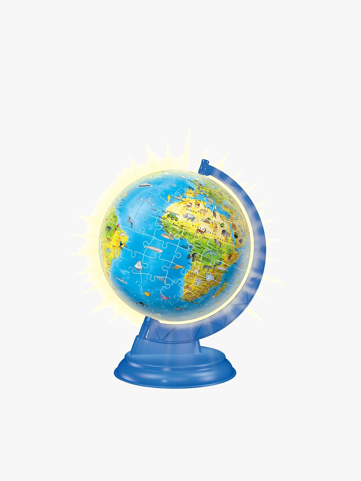 Ravensburger 3D-palapeli Yövalo Maapallo 180 Osaa