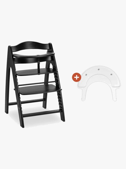 Hauck Arketa Syöttötuoli, Beech Blackwashed