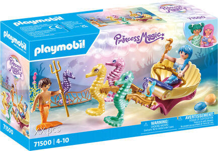 Playmobil 71500 Princess Magic Merenneidot + Merihevosvaunut