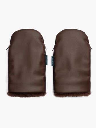 KONG.WALTHER Østerbro Fur Vaunurukkaset, Chocolate Brown