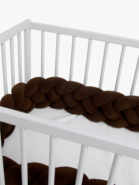 Alice & Fox Braid Reunapehmuste 210cm, Brown Manchester