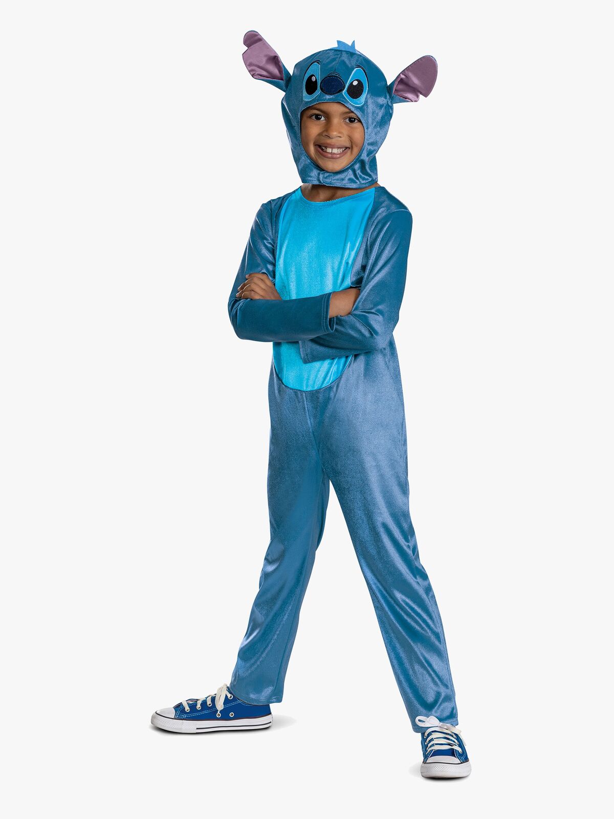 Disney Stitch Naamiaisasu + Huppu