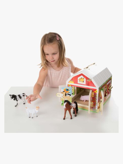 Melissa & Doug Eläinten Talli + Ovet & Eläimet
