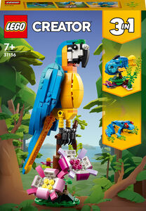 LEGO Creator 31136 3in1 Eksoottinen papukaija