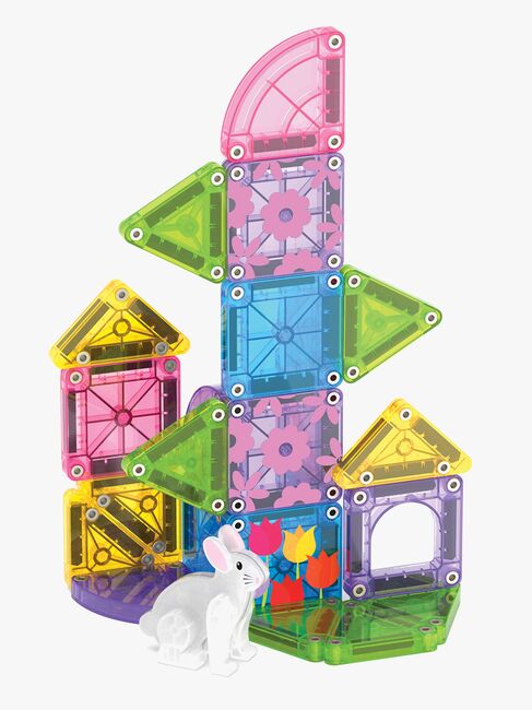 MAGNA-TILES MicroMAGS Matkasetti Spring Garden 24 Osaa