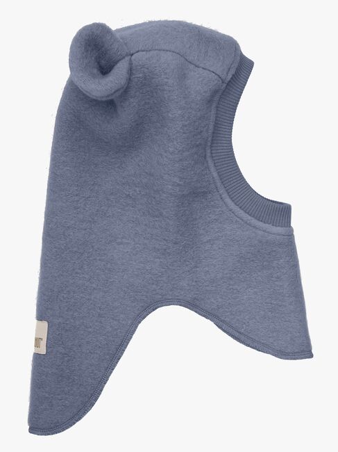 Huttelihut Kypärämyssy Merinovilla + Korvat, Folkstone Gray