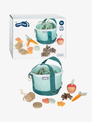 Small Foot Ruokintasarja + Laukku Keppihevoselle