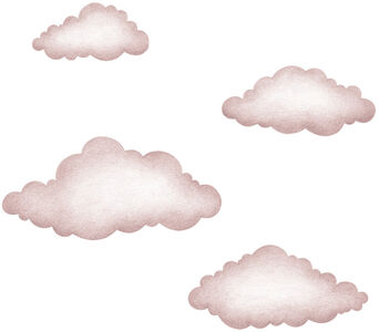 Stickstay Sisustustarra Pink Clouds