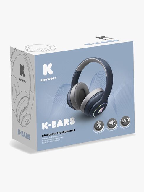 Kidywolf K-EARS Mikrofonikuulokkeet Bluetooth, Siniset