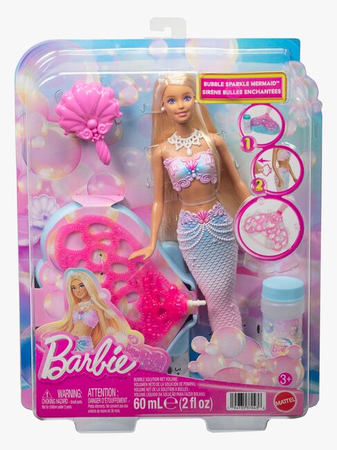 Barbie Bubble Sparkle Nukke Merenneito