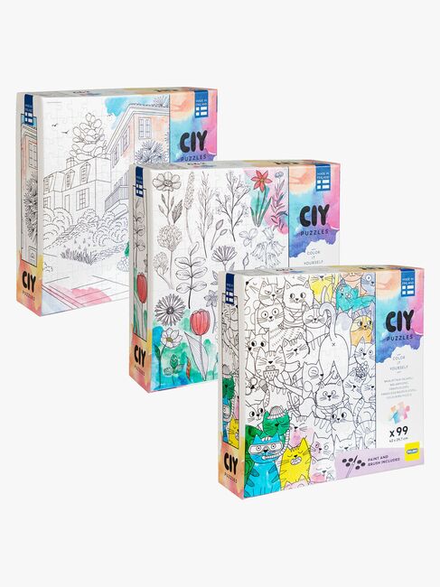 Peliko CIY Palapeli + Vesivärit 99 Lajiteltu