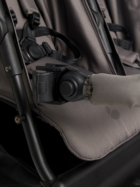 Beemoo Activity Twin Sisarusvaunut, Grey