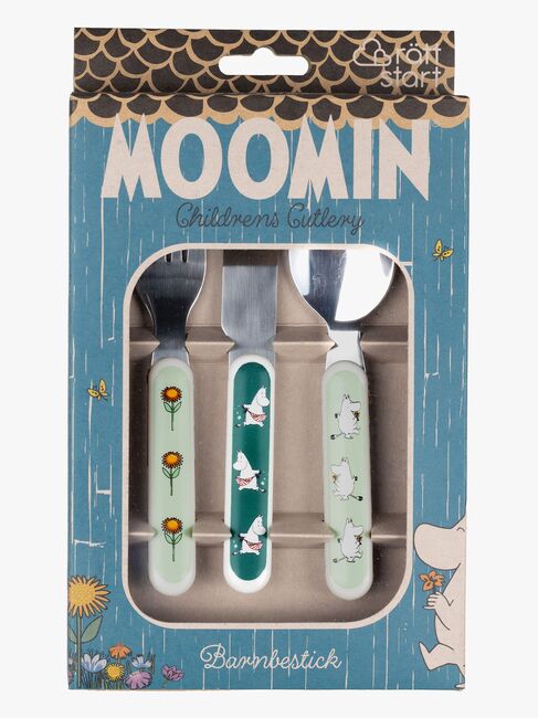 Muumi Niitty Lastenaterimet, Vihreä