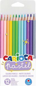 Carioca Värikynät Pastelliväri 12 Kpl