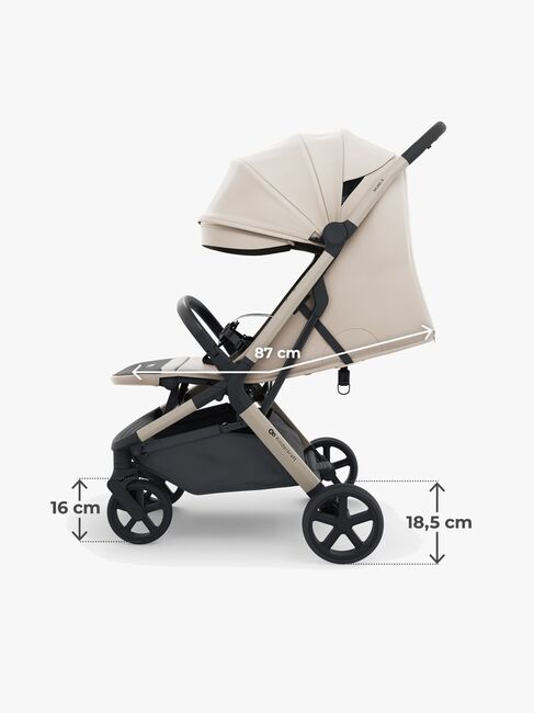 Kinderkraft NUBI 3 Lastenrattaat, Sand Beige