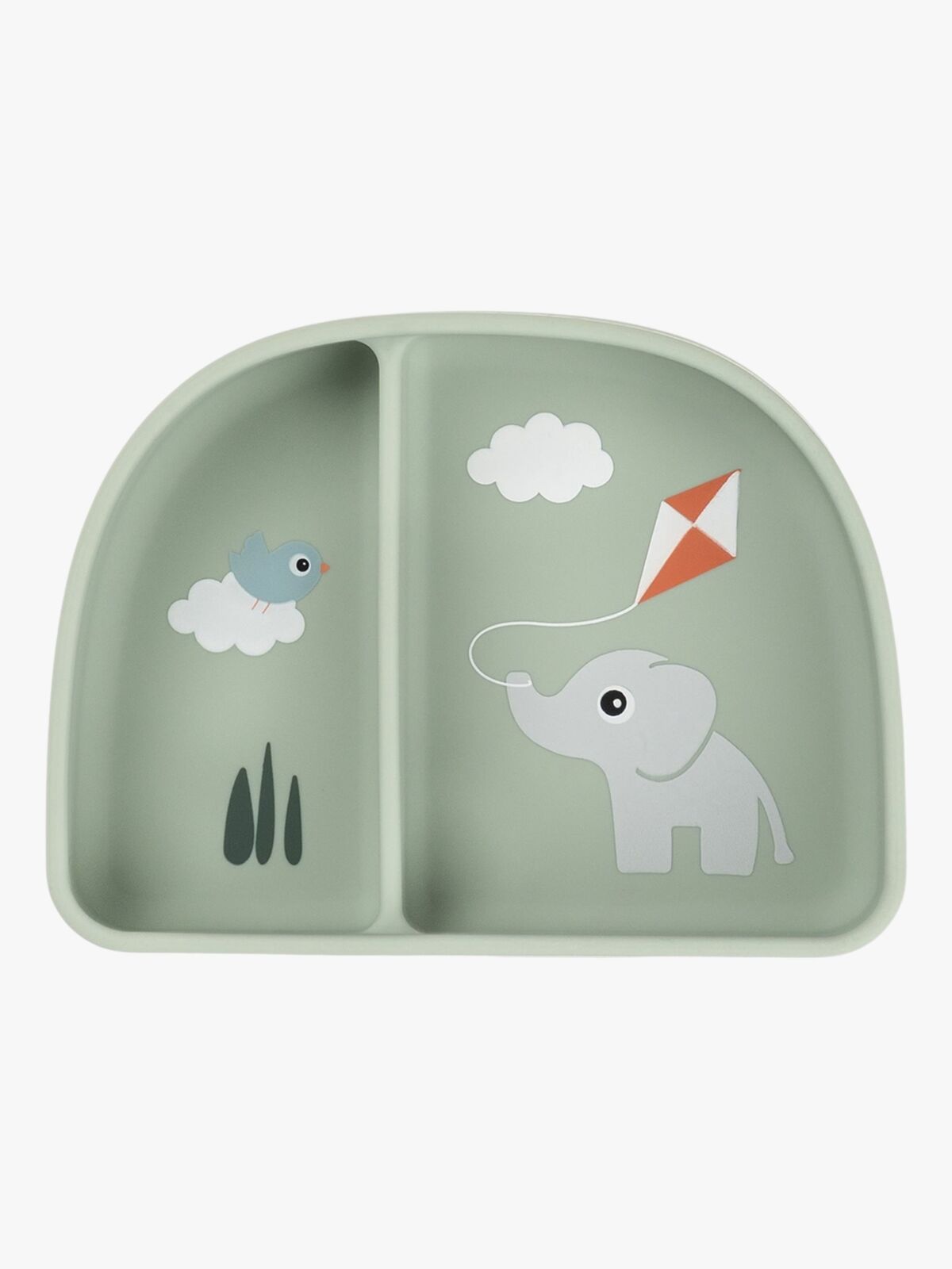 Done By Deer Playground Jaettu Lautanen Stick & Stay, Green