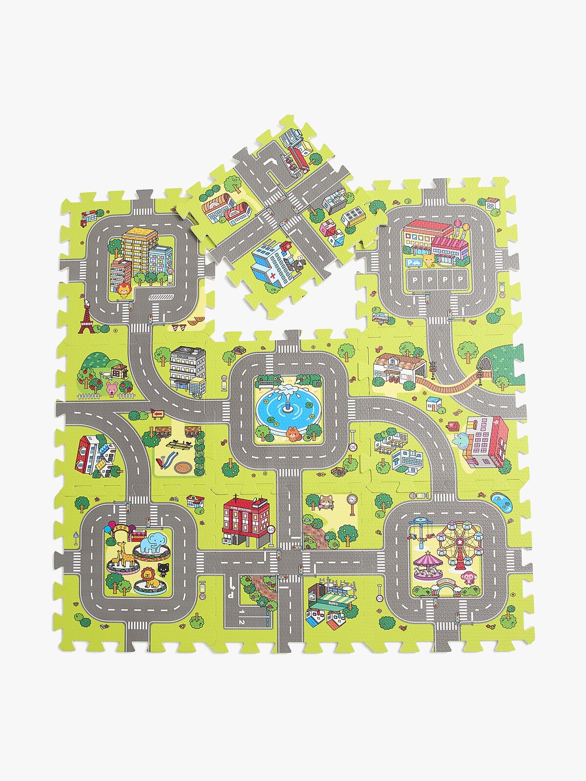 Cloudberry Castle Leikkialusta Palapeli 9 Osaa