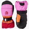 Hestra Kids Czone Rukkaset, Cerise/Light orange